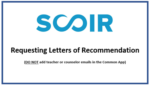 Letters of recommendation video screenshot